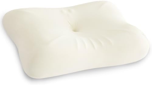 Cervical Pillow for Neck Pain Relief - Contour Memory Foam Pillow for Side and Back Sleepers, Dual Height 4.7" and 3.2" Ergonomic Orthopedic Neck Pillow, Medium-Firm Cervical Spine Support by Unknown