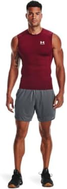 Under Armour Men's HeatGear Compression Sleeveless T-Shirt - Image 3