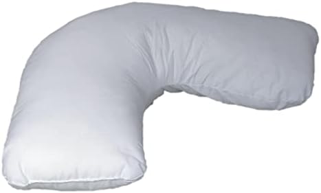 DMI Body Pillow, Side Sleeper Pillow and Pregnancy Pillow with Contoured Support to Eliminate Neck, Back, Hip, Joint Pain and Sciatica Relief with Removable Washable Cover, Firm, U Shape Neck Pillow - Image 4