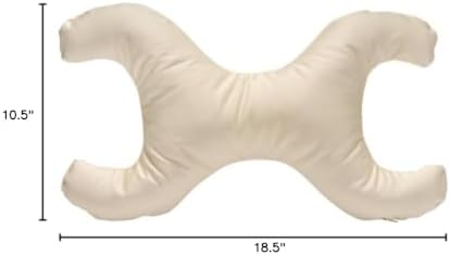 Save My Face!" La Petite Pillow (Cream, 500 Thread Count 100% Cotton) - Image 5