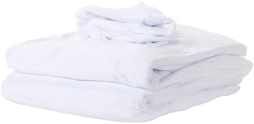 ForPro Luxury TerrySoft 3-Piece Massage Sheet Set, White, Ultra-Soft, Stain and Wrinkle-Resistant, Includes Flat and Fitted Sheets and Face Rest Cover - Image 4