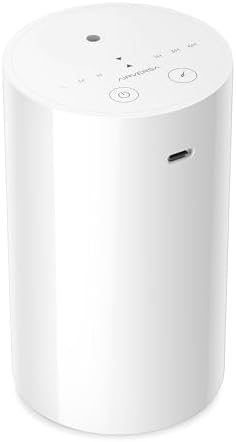 Airversa AN8 Waterless Diffuser for Essential Oil for Home, Room, White by Airversa
