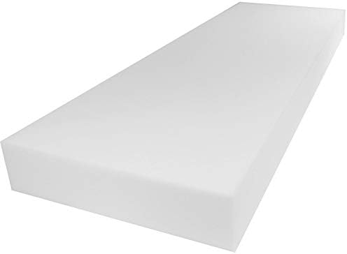 Mybecca 5H x 24W x 72L Regular Density Soft Firm Upholstery Foam Sheet for Seat Replacement, Cross-Sectional Cushion Pad, Foam Padding, Boat Seat, Benches & Auto Car Seats - Image 5