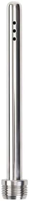 Metal Douche Enema Shower Cleaning Set Anal Plug Dildo Anal Enema Cleaning with 2 Conversion Head for Most Bottle - Image 5