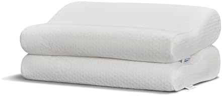 TEMPUR-Pedic, Standard TEMPUR-Neck Pillow, Medium Profile-2-Pack, White 2 Count - Image 3