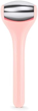 MAANGE Mini Eye & Face Rollers for Eye Massager, Stainless Steel Eye Ice Roller for Relief Puffiness Migraine Skincare Facial Roller (Pink) by MAANGE