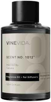 VINEVIDA [4 Fl Oz] Hotel Diffuser Oil | Scent No.1012 | Waterless Cold Air Scent Refill | Diffuser Essential Oils - Home Luxury Scents by VINEVIDA