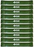 4KOR Fitness Resistance Loop Band Set, Perfect for Crossfit, Yoga, Physical Therapy, and Booty Building by 4KORFitness