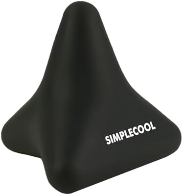 Manual Trigger Point Massage Tool Small Massager Ball 3″×2.6″ Black by SIMPLECOOL