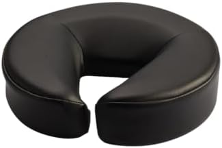 TOA Massage Universal Headrest Face Cushion Face Pillow for Massage Table - 3.5 Inch (Pack of 1) (Black) by TOA
