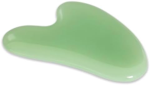 Gua Sha Jade Stone Gua Sha Massage Tool, Guasha Tool for Face and Body Skin Massage. Tools for SPA Acupuncture, Pink Stone for Body Face Neck and Eye, Skin Care Gift for Woman - Image 4