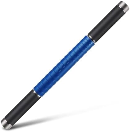 Muscle Roller Stick,17" Massage Roller for Muscle Deep Tissue Massage Blue by H-Brotaco