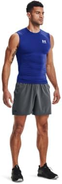 Under Armour Men's HeatGear Compression Sleeveless T-Shirt - Image 3
