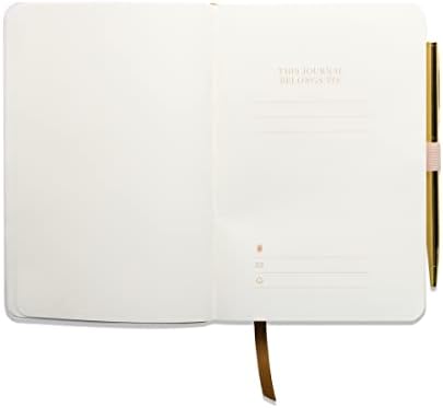 DesignWorks Ink Daily Gratitude Journal with Pen, Orange, 4.5 x 6.5 in - Image 3