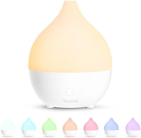 SALKING Essential Oil Diffuser for Home, 100ml Small Aromatherapy Diffuser by SALKING
