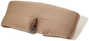 Glow People Silk Sleep Mask – 100% Mulberry Silk Eye Mask for Sleeping, Total Blackout, Cloud-Soft and Adjustable for Beauty Sleep and Travel - Mink - Image 2