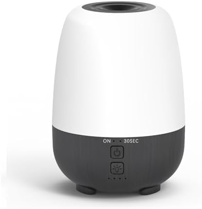 SEEDSEEL 150ML Rechargeable Battery Operated Essential Oil Diffuser, Portable Cordless Aromatherapy Diffuser,7-Hour Runtime with 7 LED Color Changing Lights by SEEDSEEL