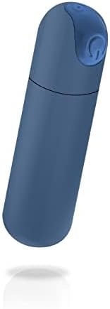 Upgraded Massager 10 Modes Quiet Massage Stick Tool, Handheld Travel Pocket Portable Cordless Soft Toy Blue by 925Collections