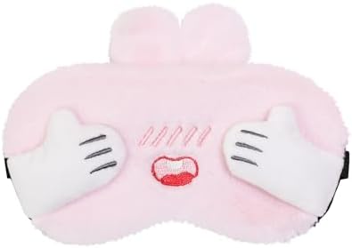 PERFECTSIGHT Sleep Eye Masks, Cute Bunny Sleep Eye Cover Lightweight Adjustable Eyeshade Mask Cover for Women KDS Sleep Travel Nap, Hide and Seek by PERFECTSIGHT