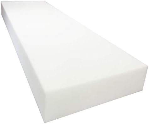 Mybecca 5H x 24W x 72L Regular Density Soft Firm Upholstery Foam Sheet for Seat Replacement, Cross-Sectional Cushion Pad, Foam Padding, Boat Seat, Benches & Auto Car Seats - Image 2