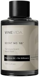 VINEVIDA [4 Fl Oz] Ocean Rain Fragrance Oil for Cold Air Diffusers, Essential Oils for Diffuser Oil Refill & Air Freshener Room Spray by VINEVIDA