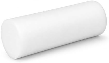 Firm White PE Foam Roller (18" Full Round) by Healthy+You