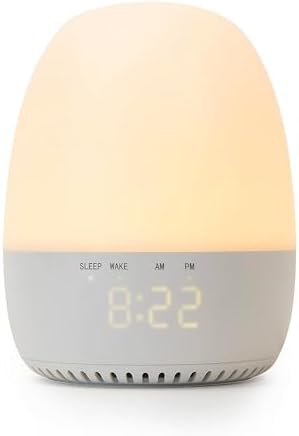 Yogasleep Light to Rise White Noise Sound Machine & Sleep Trainer with Night Light. Sleep Aid for Baby & Toddler, 30 Soothing Sounds Including Lullabies & Nature Sounds, Registry & Nursery Must Have by Yogasleep