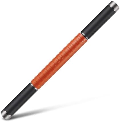 Muscle Roller Stick,17" Massage Roller for Muscle Deep Tissue Orange by H-Brotaco