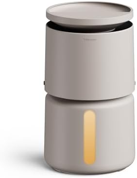 BLUEAIR Room Humidifier - DreamWell - 48Hr Top-Fill Mist-Free InvisibleMist Technology Aroma Stone for Essential Oils and Soothing Mood Lighting - Quiet Operation for Bedroom and Home Use, Beige by Unknown