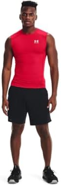 Under Armour Men's HeatGear Compression Sleeveless T-Shirt - Image 3