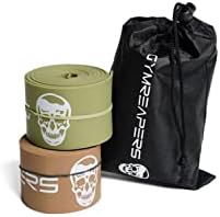 Floss Muscle Bands for Recovery & Flossing Sore Muscles and Increasing Mobility - Compression Stretch Band Pair with Carrying Case - Image 3
