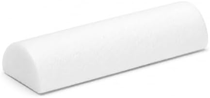 Firm White PE Foam Roller (12" Half Round) by Healthy+You