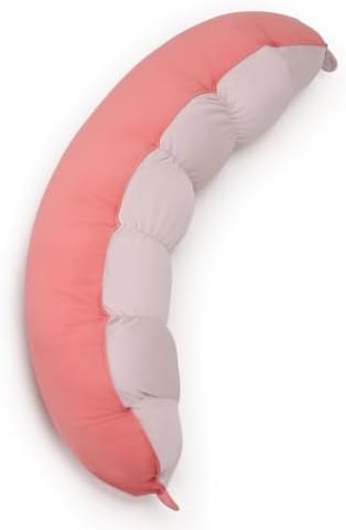 Peallow(Pat. Pend) – Long Round Body Pillow for Adults, Bolster Pillow for Sleeping, Soft and Supportive Pillow for Sleeping & Lumbar Support by Ailuteie