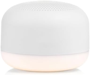 Yogasleep Travel Mini Portable White Noise Sound Machine, 6 Soothing Sounds, Volume Control, Dimmable Night Light, Sleep Therapy for Adults & Baby, USB Rechargeable, Lanyard Included by Yogasleep