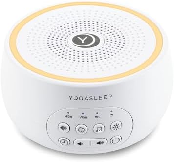 Yogasleep Dreamcenter Multi Sound White Noise Machine with Night Light, Sleep Timer, 26 Soothing Sounds for Travel, Noise Canceling for Office Privacy, Sleep Aid for Adults & Baby, Registry Gift by Yogasleep