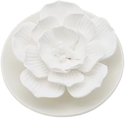 Handmade Peony Ceramic Essential Oil Mini Diffuser,Ceramic Pallet B by Unknown