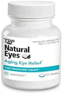 Aging Eye Relief Fast Dissolving Tablets - for Eye Health, Poor Night Vision, Tired Eyes, Dryness and Redness - Image 2