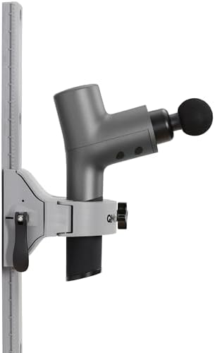 Massage Gun Holder & Wall Mount – Hands-Free for Full Body Muscle Recovery – Fully Adjustable Massage Gun Wall Mount Holder – Heavy Duty, No-Slip, Supports Deep Massaging (Wall Mount) by QMount