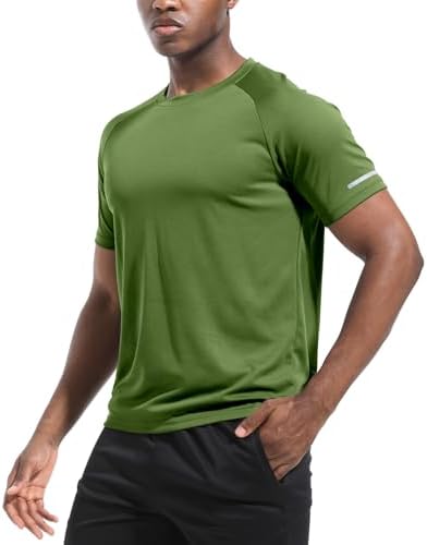 Boyzn 1, 3, 5 or 7 Pack Men's Workout Running Shirts, Dry Fit Moisture Wicking T-Shirt, Gym Athletic Short Sleeve Tee Shirts - Image 2