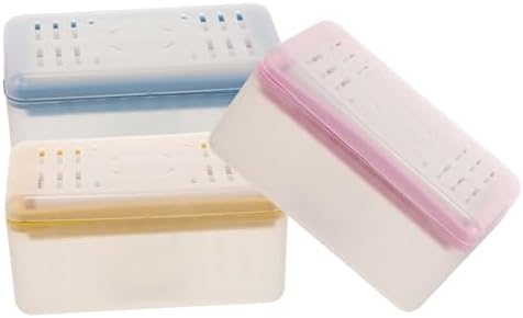 3pcs Soap Foaming Boxes with Rollers for Bathroom and Kitchen Countertop Multifunctional Soap Dispensers with Spring-Loaded Base and Rich in Yellow Blue Pink by ETHZZLE
