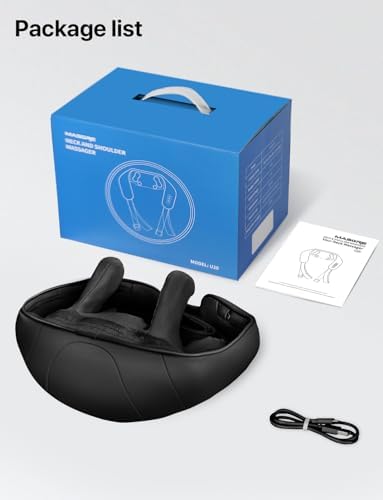 MASGRE Shiatsu Neck and Shoulder Massager, Cordless Back Massager with Heat - Image 5