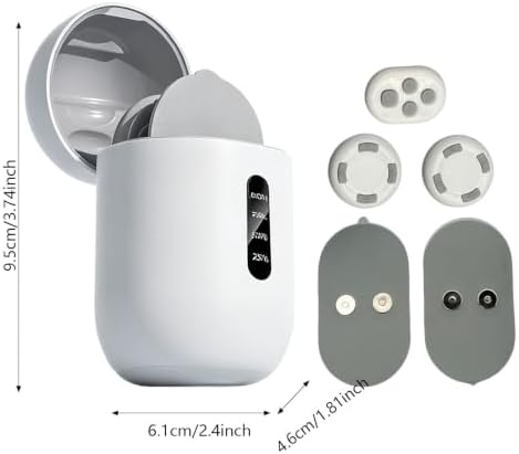 Wireless Portable Microcurrent Body Massager, Gentle Pulse Pad for Office Gym Travel Daily Muscle Soothing - Image 2