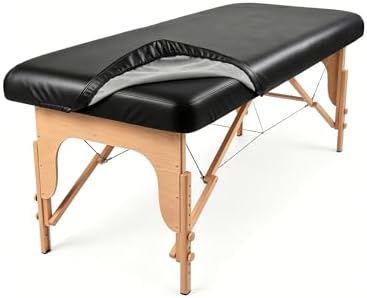 Massage Table Cover, Waterproof PU Leather Massage Bed Cover by focusingonfurnitureandlife