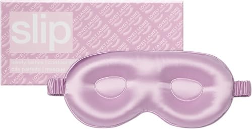 Slip Silk Contour Sleep Mask, Wildflower - Lash-Friendly Design by SLIP