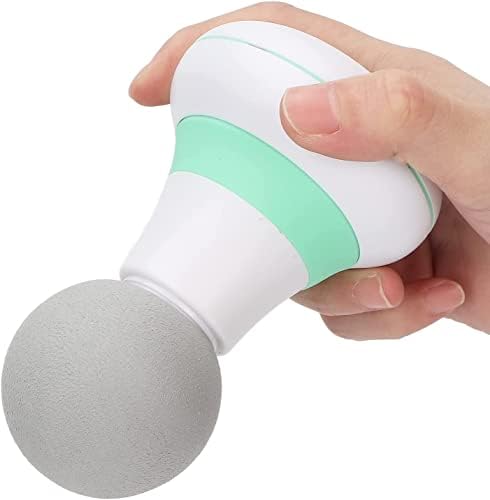 Mini Massage Gun, Portable Mini Massager USB Charging Electric Handheld Personal Massager with 6 Speed Vibration, Deep Tissue Muscle Massager Fascia Gun for Relaxation Muscles Relief Pain (Green) by Jocaluyia