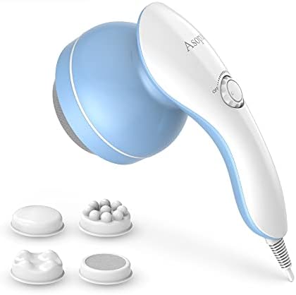 Cellulite Massager, Hand Held Deep Tissue Massager for Muscles, Back, Shoulder, Neck, Leg, Calf,Foot, Electric Percussion Body Massage Machine by HealthyandPersonalCareProducts