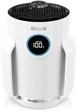 Shark NeverChange Compact Pro Air Purifier, HP072WH, White by Unknown