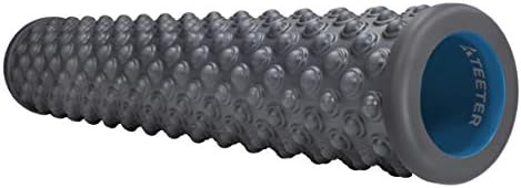 Teeter Massage Foam Roller - Textured for Deep Tissue Muscle Relief to Boost Recovery, Flexibility, Mobility - Back Pain Relief, Sports Massage, Myofascial Release by Teeter