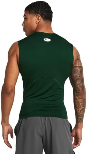 Under Armour Men's HeatGear Compression Sleeveless T-Shirt - Image 2