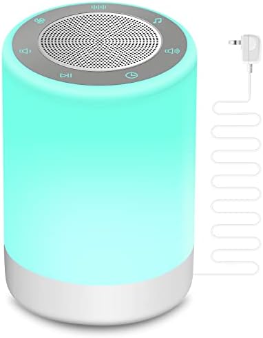 Sound Machine,White Noise Machine for Baby with Night Light, 32 High Fidelity Sounds,Plug in,5 Timers & Memory Feature, Noise Machine for Baby Kids Adults,Home by YYDSKIT-Techonoloymadelifesimple
